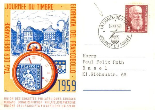 Basel BS Tag der Briefmarke Verband Schweizerisc