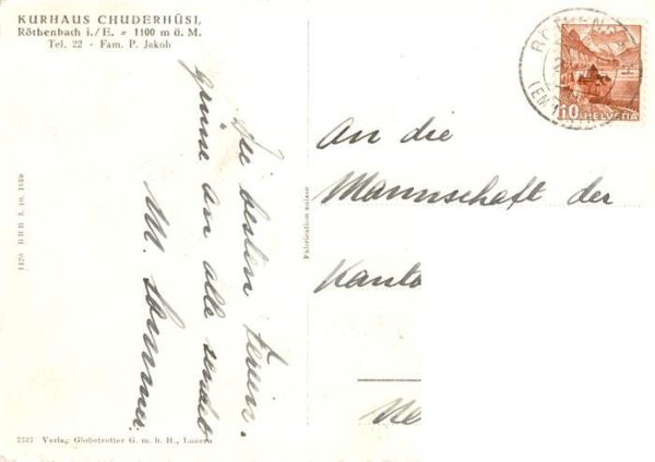 Roethenbach Emmental BE Kurhaus Chuderhüsl – Bild 2