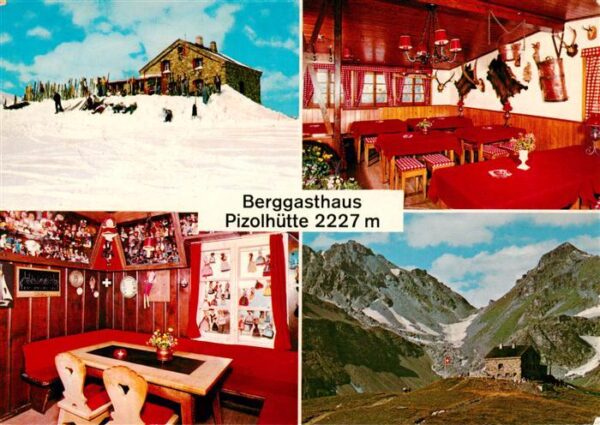 Pizol Wangs SG Berggasthaus Pizolhütte Gasträume Panor
