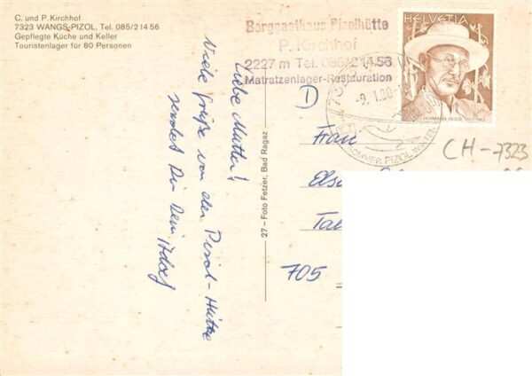Pizol Wangs SG Berggasthaus Pizolhütte Gasträume Panor – Bild 2
