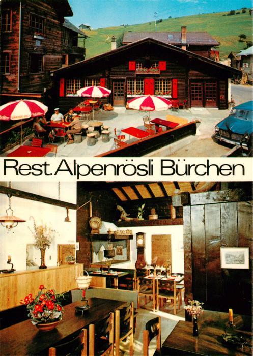 Buerchen VS Restaurant Alpenrösli Gasträume Terrass