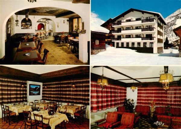 Saas-Almagell VS Hotel Restaurant Olympia Gasträume