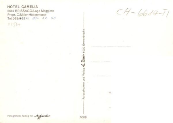 Brissago Lago Maggiore TI Albergo Camelia Hotel – Bild 2