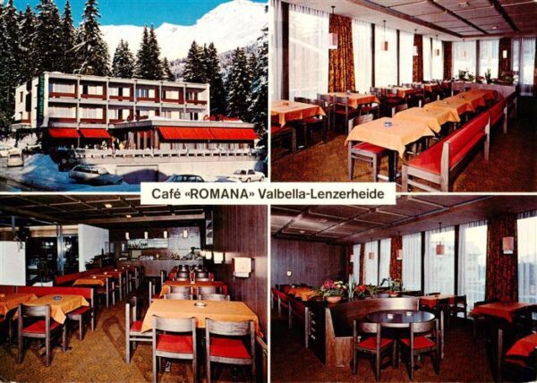 Valbella  Lenzerheide GR Cafe Romana Gasträume