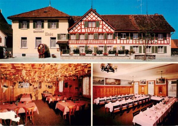 Waengi TG Gasthof Linde Restaurant Festtafel