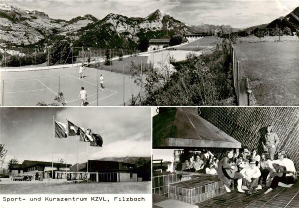 Filzbach GL Sport- und Kurszentrum KZVL Tennisanlag