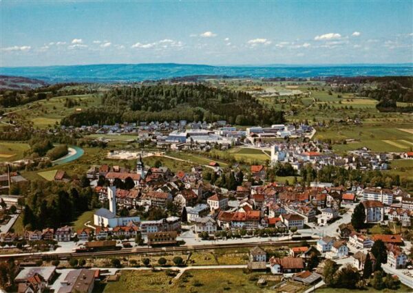 Bischofszell TG Fliegeraufnahme