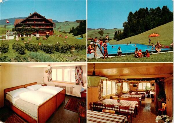 Baechli-Hemberg SG Pension Frohheim Zimmer Gastraum Schwim