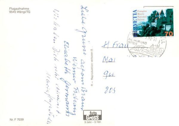 Waengi TG Fliegeraufnahme – Bild 2
