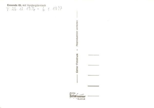 Ennenda mit Vorderglärnisch – Bild 2