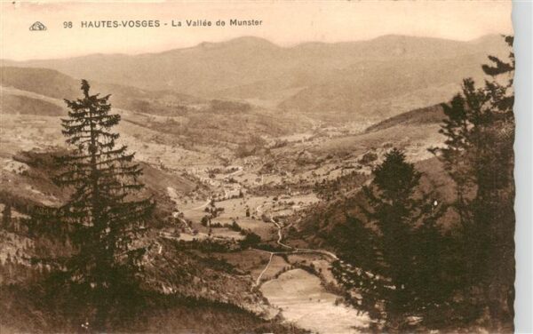 Muenster  Elsass Munster 68 Alsace Hautes Vosges La Vallee de Munster