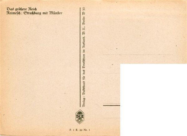 Strassburg  Strasbourg 67 Bas-Rhin Stadtbild mit Münster Reimesch Künstler – Bild 2