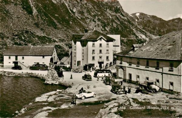 Gotthard Hospiz Gotthardhospiz TI Teilansicht