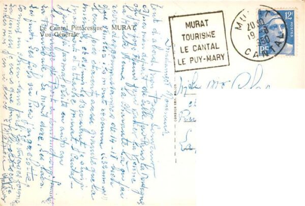 Murat 15 Cantal Vue generale et rocher de Bonneuir – Bild 2
