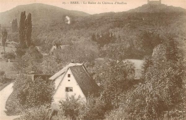 Barr 67 Alsace Ruine du Chateau d_Andlau