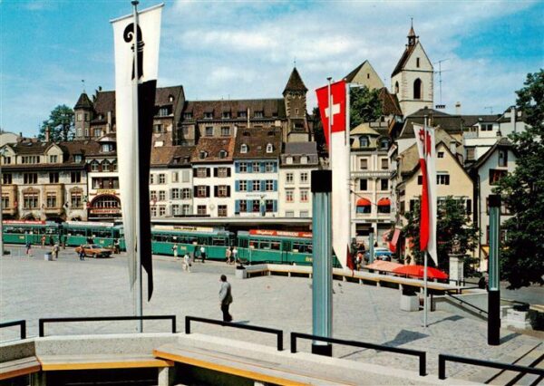 Basel BS Bâle Barfüsserplatz