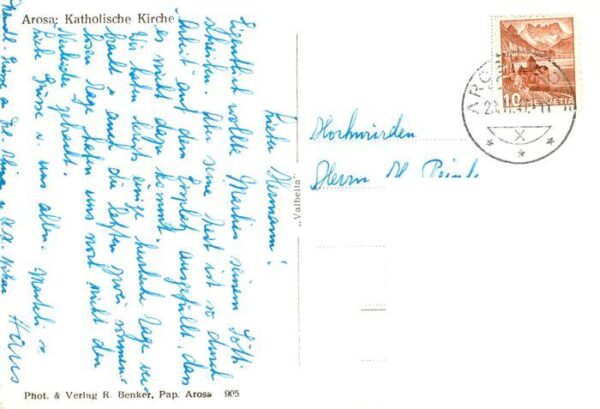 Arosa GR Kath Kirche – Bild 2