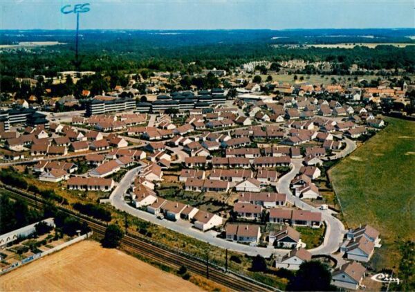 Les Essarts-le-Roi 78 Yvelines Le hameau du Moulin Vue aerienne