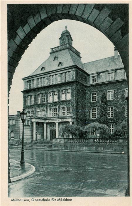 Muelhausen Elsass Oberschule für Mädchen