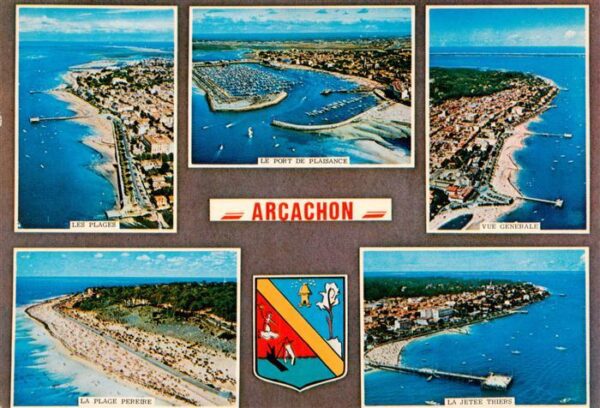 Arcachon 33 Gironde Les Plages Le Port de Plabance Vue gene