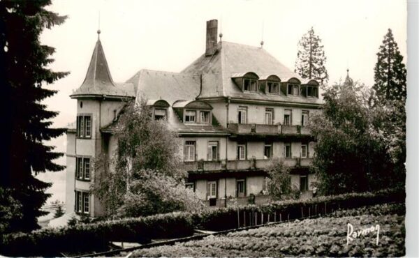Masevaux 68 Alsace Vue sur la Maison de cure