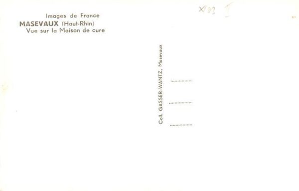 Masevaux 68 Alsace Vue sur la Maison de cure – Bild 2