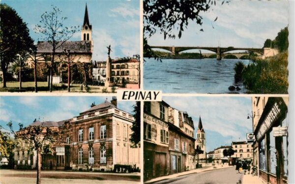 Epinay -sur-Seine 93 Seine-Saint-Denis Differents aspects d'Epinay