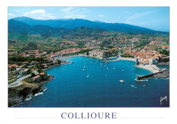 Collioure 66 Pyrenees-Orientales Vue generale aerienne