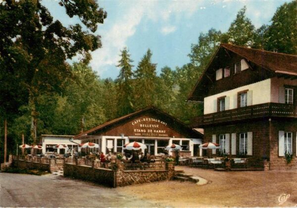 Eguelshardt 57 Moselle Cafe Restaurant Bellevue Muller Notatio