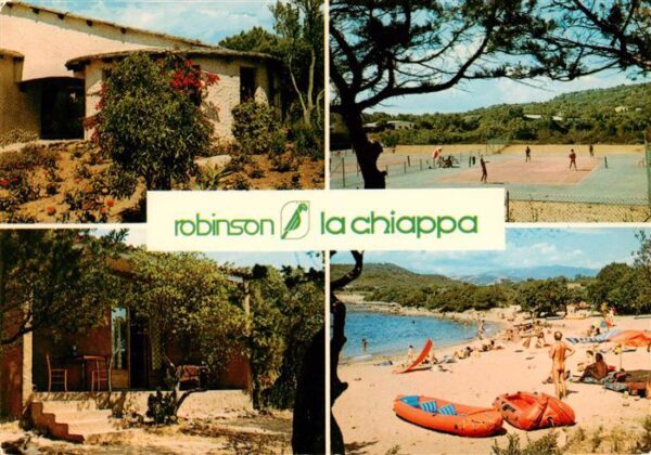 Porto-Vecchio 2A Corse-du-Sud Robinson la Chiappa Tennisplatz Strandp