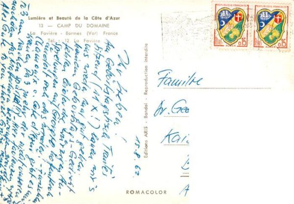 La Faviere  83 Cote D Azur Camp du Domaine – Bild 2