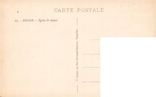 Melun 77 Seine-et-Marne Eglise St Aspais – Bild 2