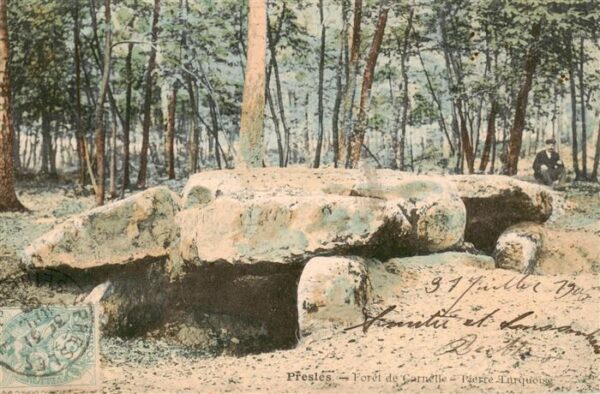 Presles -en-Brie 77 Seine-et-Marne Loret de Carnelle Pierre Turquoise