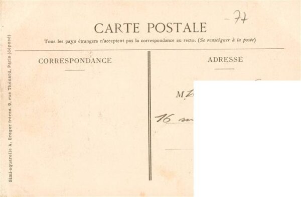 Presles -en-Brie 77 Seine-et-Marne Loret de Carnelle Pierre Turquoise – Bild 2