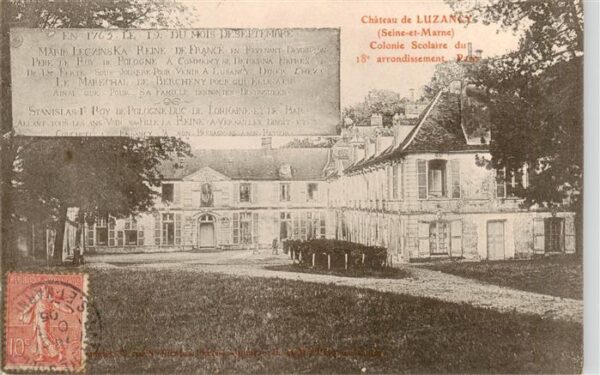 Luzancy 77 Seine-et-Marne Colonie Scolaire du 18e arrondissement