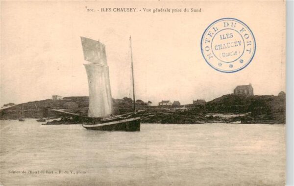 Iles Chausey 50 Manche Vue generale prise de Sund