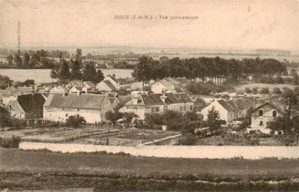 Doue 77 Seine-et-Marne Vue panoramique