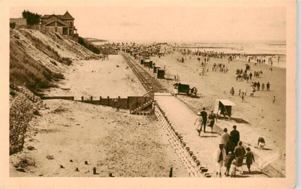 Soulac-sur-Mer 33 Gironde La Plage et les Travaux de defense