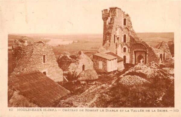 Moulineaux 76 Seine-Maritime Chateau de Robert le Diable et la Valle