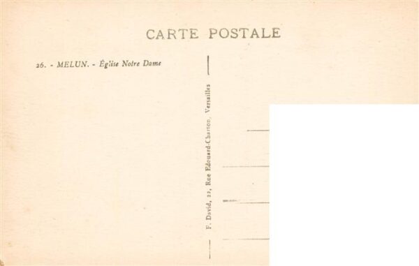 Melun 77 Seine-et-Marne Eglise Notre Dame – Bild 2