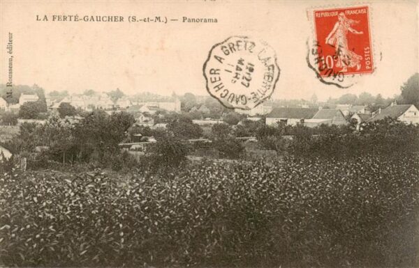 La Ferte-Gaucher 77 Seine-et-Marne Panorama
