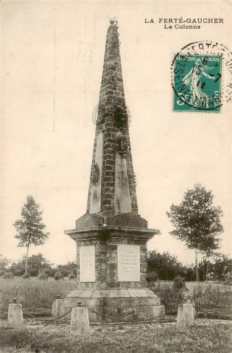 La Ferte-Gaucher 77 Seine-et-Marne La Colonne