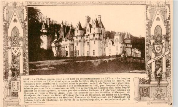 Usse Rigny 37 Indre-et-Loire Le Chateau