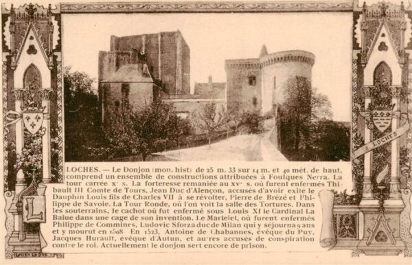 Loches 37 Indre-et-Loire Le Donjon