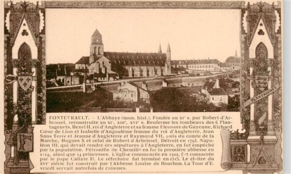 Fontevrault Fontevraud-l Abbaye 49 Abbaye