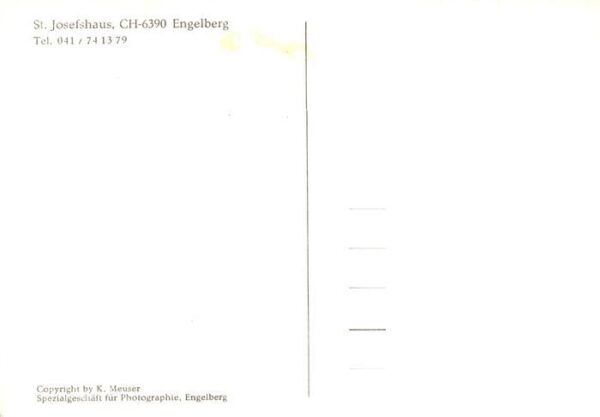 Engelberg  OW St Josephshaus – Bild 2