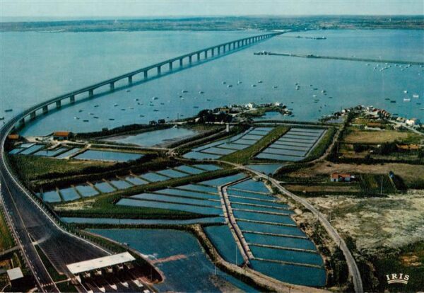 Ile d Oleron 17 Charente-Maritime Viaduc de liaison Oleron Continent Vue