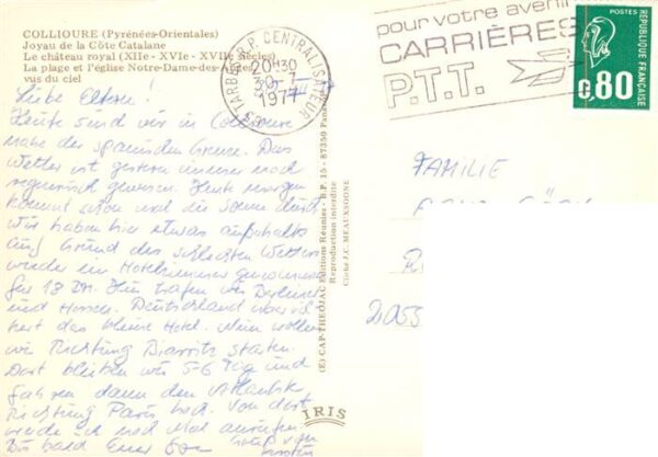 Collioure 66 Pyrenees-Orientales Le chateau royal La plage et l’eglise N – Bild 2