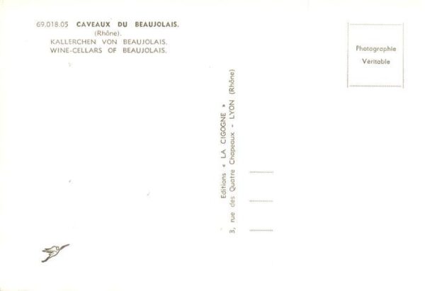 Lyon 69 Rhone Caveaux du Beaujolais Le Perreon Cloche – Bild 2