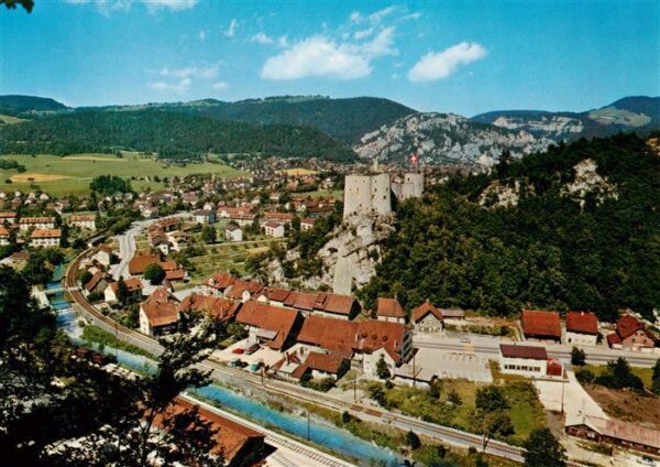 Klus Balsthal mit Schloss Alt Falkenstein